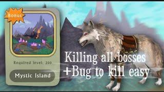 Killing all bosses from Mystic Island  on Wildcraft