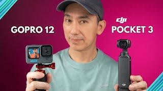 DJI Pocket 3 vs GoPro Hero 12: Comparing Features