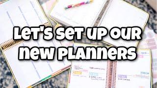 HOW TO SETUP YOUR NEW PLANNER (TIPS TO START TODAY!)