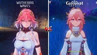 Changli VS Yae Miko | Gameplay Comparison Side By Side