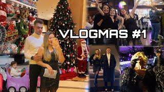 VLOGMAS #1 || YENİ YIL DEKORASYON ALIŞVERİŞİM | ERKEN YILBAŞI PARTİSİ | GÖKHAN TEPE KONSERİ |