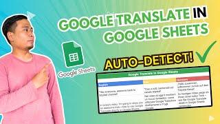 How to Use Google Translate in Google Sheets