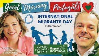 International Migrants Day on Good Morning Portugal! with Raquel & Nuno