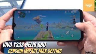 Vivo Y33s Genshin Impact Gaming test | Highest Settings, 60 FPS