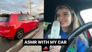 [ASMR] WITH MY CAR  MK7 GTI