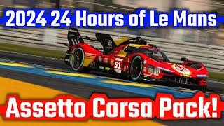 2024 // WEC // 24 Hours of Le Mans // Assetto Corsa Mod Pack!