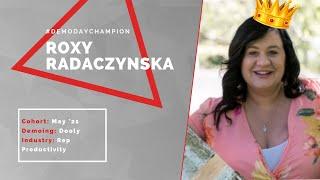 Demo Day Champion Highlight Of The Night | Roxy Radaczynska Demo Of Dooly | Tech Sales Competition