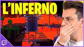 SCENDO NELL'INFERNO DI TERRARIA! con KUROLILY TERENAS e GOEASY!