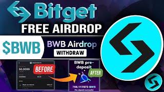 BWB Token Withdrawal to Bitget Exchange - 1 BWB pts = 0.2 BWB TokenNo withdrawal Fee