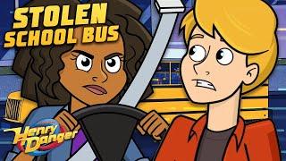 The Adventures of Kid Danger: Stolen School Bus! | Henry Danger