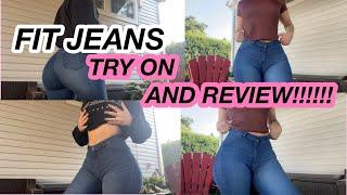 FIT JEANS TRY ON HAUL + REVIEW