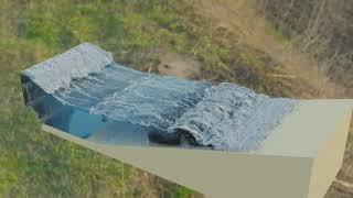 Blender Flip Fluid Wave Simulation Test