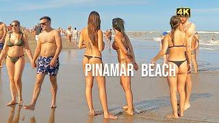 4K - BEACH WALK PINAMAR ️Churro´s Day️