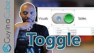 Power BI Bookmarks, Selections and Toggles
