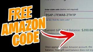 How to get free Amazon gift card codes 2024 | Free Amazon gift card codes 2024