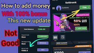 How to get 100%  bonus in sostronk app l sostronk refferal rewards free l how add money in sostronk?