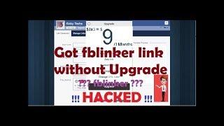 How to use fblinker link without upgrade