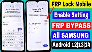 FRP Lock Scan Method:- Samsung FRP Bypass New Method 2025Android 12-13-14 New Security 2025