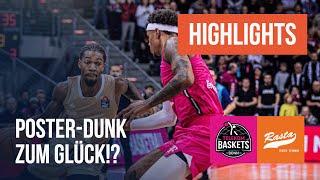 Highlights: Telekom Baskets Bonn - Rasta Vechta (Saison 2024/25) easyCredit BBL | Dyn Basketball