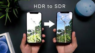 How to FIX iPhone 12 Overexposed HDR Videos! (feat. @KDCloudy )