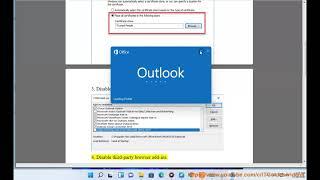 Fix There is a problem w/ the proxy server’s security certificate error in Outlook on Windows