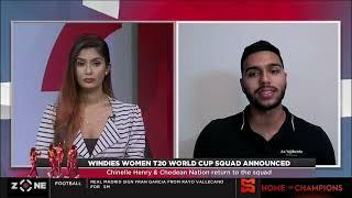 Windies women T20 World Cup Squad announced, U19s Zaida James, Trishan Holder & Joseph inlcuded