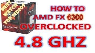 how to overclock fx 6300 Using Bios- Unlocking Amd Fx 6300 - Increase Cpu Speed up guide