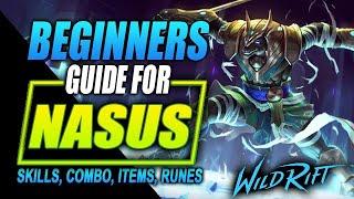 Nasus Wild Rift Guide | Skills, Combos and Item Build | League of Legends Wild Rift