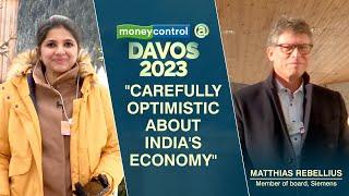 Davos 2023: Siemens' Board Member Matthias Rebellius On India's Economy, Recession & 5G Connectivity