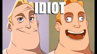 Mr.Incredible Becoming Idiot Animated