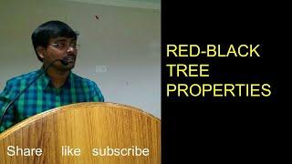 RED BLACK TREES || INTRODUCTION || PROPERTIES || EXAMPLE || DATA STRUCTURES