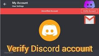 How to Verify Discord account