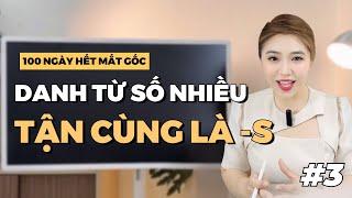 NGÀY 3: DANH TỪ SỐ NHIỀU TẬN CÙNG LÀ -S | Miss Lan