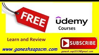 FREE Courses on Udemy for all streams || Communication || SAP || AI || IOT|| Hadoop || S4 HANA