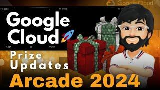 Google Cloud Arcade Prize Updates | Arcade December 2024 | Arcade Snowdown | #Arcade | #Qwiklabs