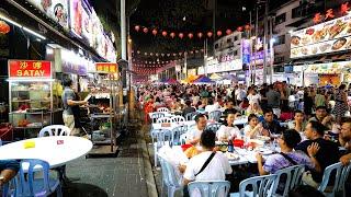 Malaysia Street Food | Jalan Alor Night Market Tour | Bukit Bintang Street Food |  | 亚罗街美食