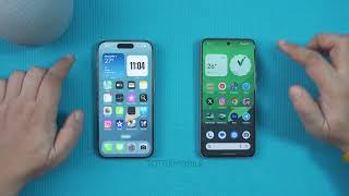 iOS 17 Vs Android 14 Animations! Apple Vs Google