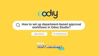 How To Set Up Department-Based Approval Workflows in Odoo?