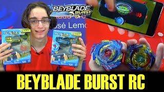 BEYBLADE BURST EVOLUTION DIGITAL CONTROL KIT  VALTRYEK V3 RC FAFNIR F3 RC REVIEW TEST BATTLES