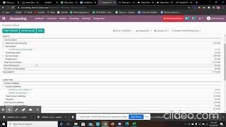 Odoo Accounting Prepayment and Bank Reconciliation