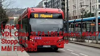 Connect Bus Nordre Follo - Linje 81 - VDL Citea SLFA-180 Electric #8647