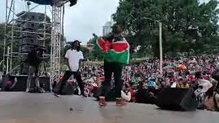 NIKO NJAA BY JULIANI SABA SABA AT UHURU PARK AS GENZ CELEBREATES THE FALLEN