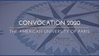 Convocation 2020 – The American University of Paris