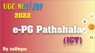 e-PG Pathshala || NTA UGC NET/JRF 2022 (Paper-1)