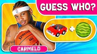 GUESS THE NBA PLAYER BY EMOJI