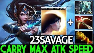 23SAVAGE [Mirana] Imba Meta Carry Max ATK Speed 3 Hit/sec Dota 2