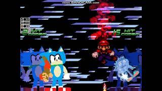 SuperOverlord Yeet's M.U.G.E.N: Madness Mario and Sanic Vs Red Plumber and Danic the Hedgeheg