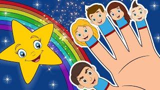 Finger Family + Twinkle Twinkle Little Star - Nursery Rhymes & Kids Songs | Baby Songs