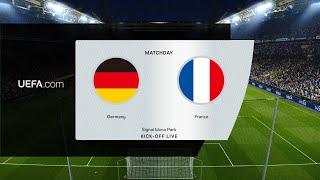 Germany vs France | Signal Iduna Park | International Friendly | PES 2021