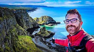 This Cliff Path is INCREDIBLE! Causeway Coast Northern Ireland